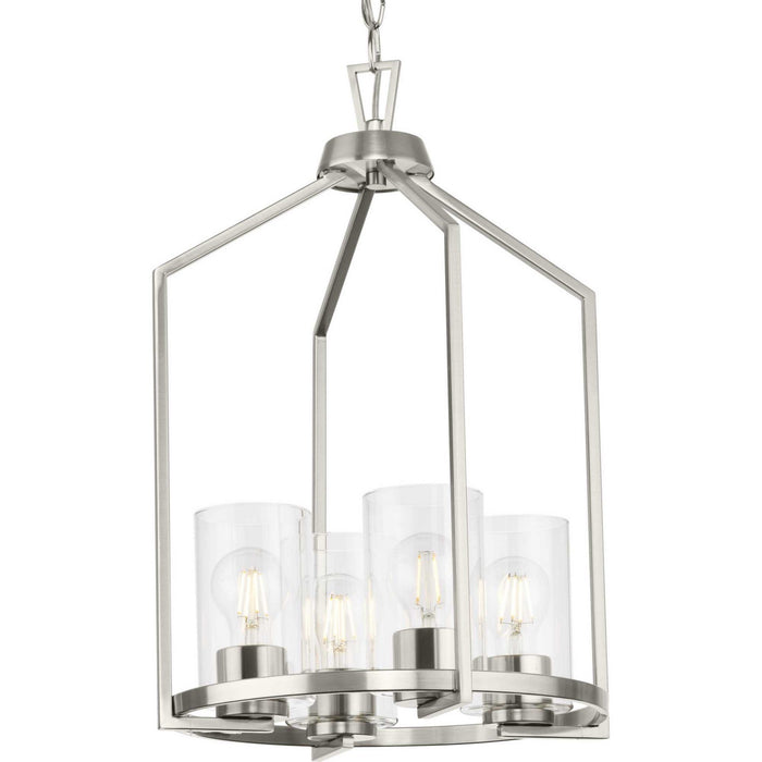 Progress Lighting - P500411-009 - Four Light Hall & Foyer Light - Goodwin - Brushed Nickel