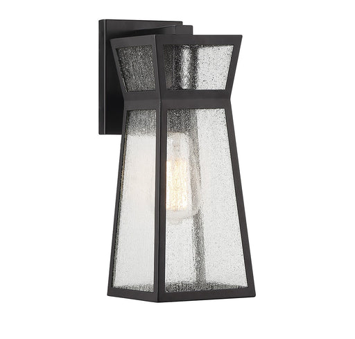 Millford One Light Outdoor Wall Lantern Matte Black