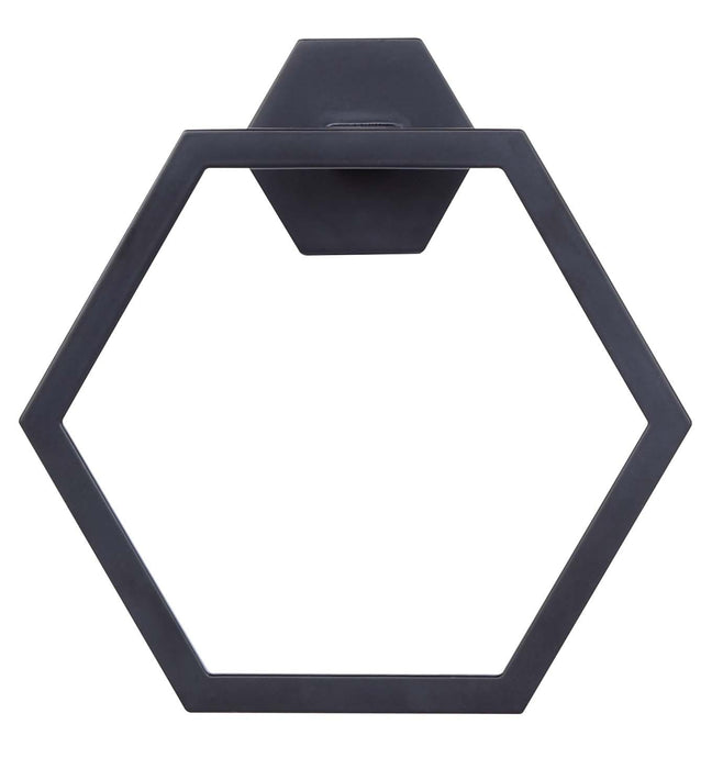 Canarm - BA109A07BK - Towel Ring - Atalee - Matte Black