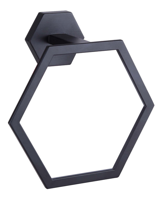 Canarm - BA109A07BK - Towel Ring - Atalee - Matte Black