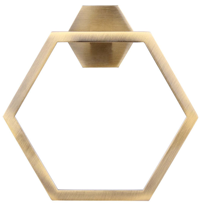 Canarm - BA109A07GD - Towel Ring - Atalee - Gold