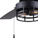 Canarm - CF42ATT3BK - 42 Inch Ceiling Fan - Attley - Matte Black