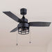 Canarm - CF42ATT3BK - 42 Inch Ceiling Fan - Attley - Matte Black