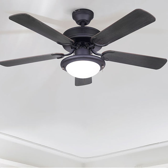 Canarm - CF42ECL5BK - 42 Inch Ceiling Fan - Eclipse - Matte Black