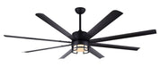 Canarm - CP72EZR8BK - 72 Inch Ceiling Fan - Ezra - Matte Black