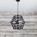Canarm - ICH635B03BK17 - Three Light Chandelier - Maud - Matte Black