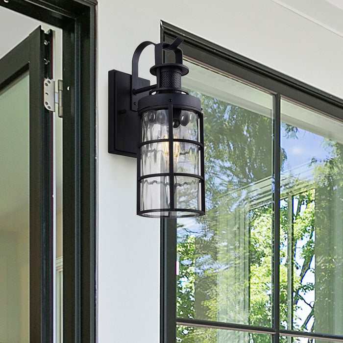 Canarm - IOL610BK - One Light Outdoor Lantern - Winslet - Black
