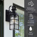 Canarm - IOL610BK - One Light Outdoor Lantern - Winslet - Black