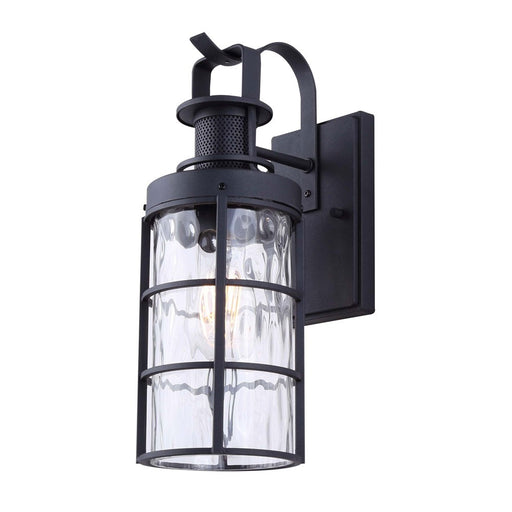 Winslet One Light Outdoor Lantern Black