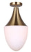 Canarm - IPL1121A01GD - One Light Pendant - Evlin - Gold