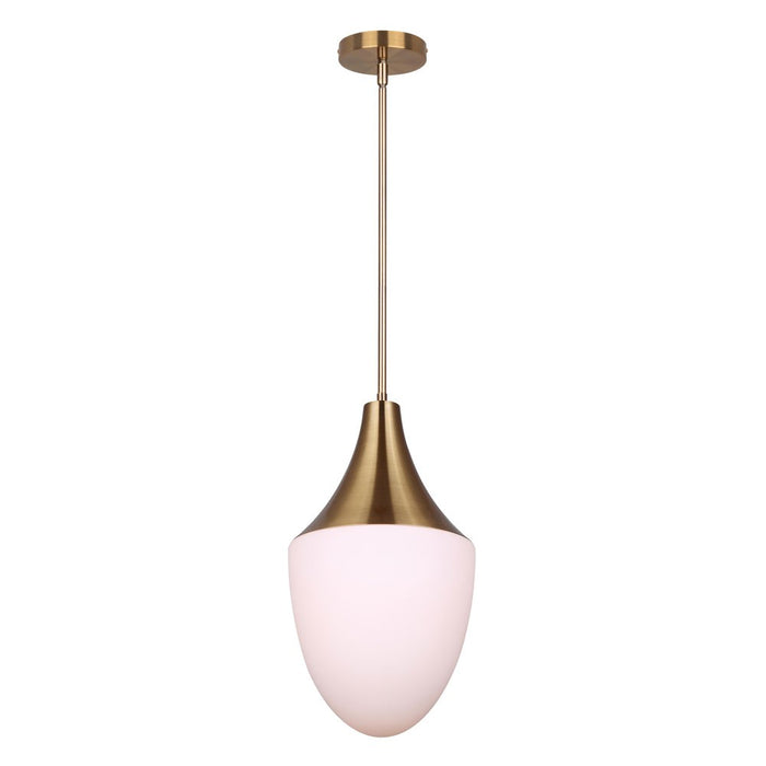 Canarm - IPL1121A01GD - One Light Pendant - Evlin - Gold
