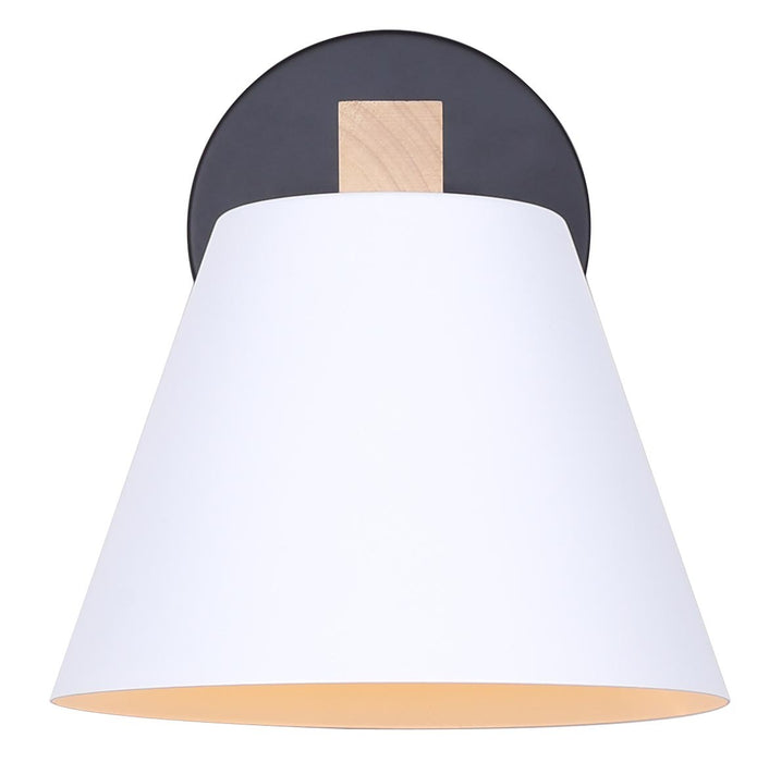 Canarm - IVL1124A01BWW - One Light Vanity - Harlyn - Matte White