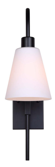 Canarm - IVL1132A01BK - One Light Wall Sconce - Wyler - Matte Black
