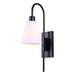 Canarm - IVL1132A01BK - One Light Wall Sconce - Wyler - Matte Black