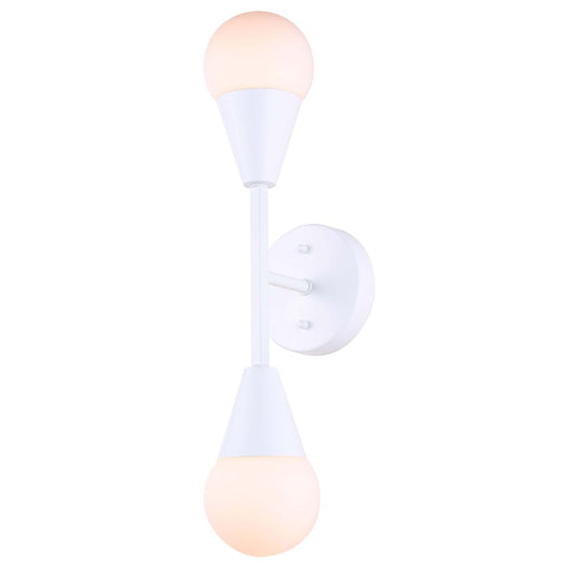 Arlowe Two Light Wall Sconce Matte White