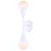 Canarm - IWF1125A02WH9 - Two Light Wall Sconce - Arlowe - Matte White