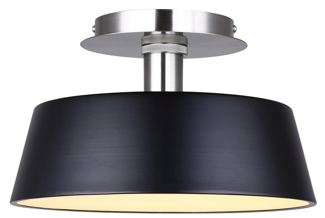 Canarm - LFM263A13BKN - LED Flush Mount - Jessa - Matte Black