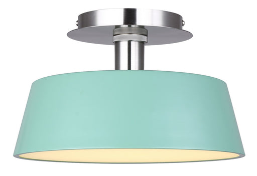 Jessa LED Flush Mount Teal