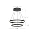Kuzco Lighting - CH87224-BK - LED Chandelier - Cerchio - Black
