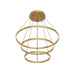 Kuzco Lighting - CH87332-BG - LED Chandelier - Cerchio - Brushed Gold