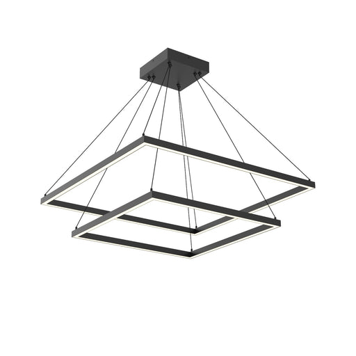 Piazza LED Chandelier Black