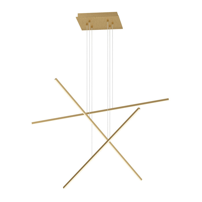 Kuzco Lighting - MP18203-BG - LED Pendant - Vega Minor - Brushed Gold