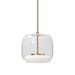Kuzco Lighting - PD70610-CL/BG - LED Pendant - Enkel - Clear/Brushed Gold