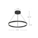 Kuzco Lighting - PD87124-BK - LED Pendant - Cerchio - Black