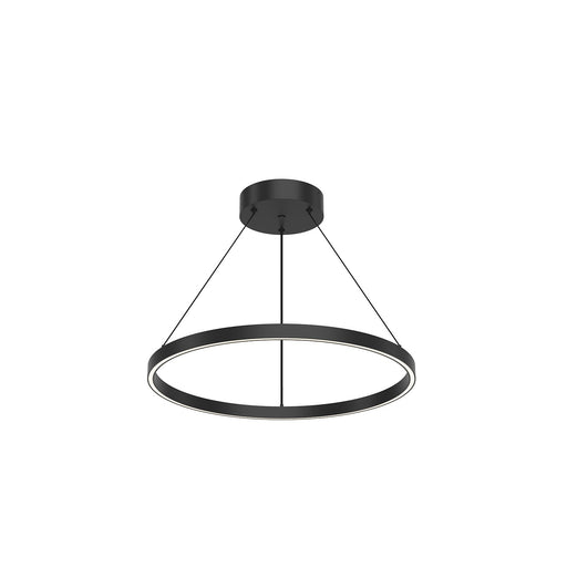 Cerchio LED Pendant Black