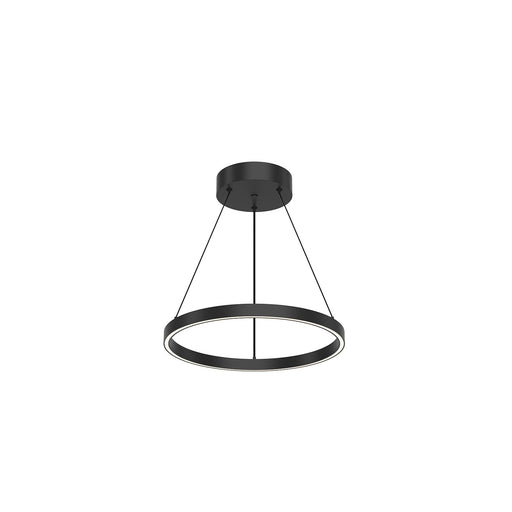 Cerchio LED Pendant Black