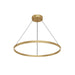 Kuzco Lighting - PD87732-BG - LED Pendant - Cerchio - Brushed Gold