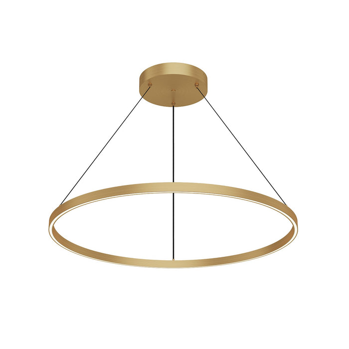 Kuzco Lighting - PD87736-BG - LED Pendant - Cerchio - Brushed Gold