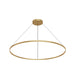 Kuzco Lighting - PD87760-BG - LED Pendant - Cerchio - Brushed Gold