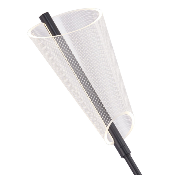 Kuzco Lighting - WS62524-BK/LG - LED Wall Sconce - Mulberry - Black/Light Guide