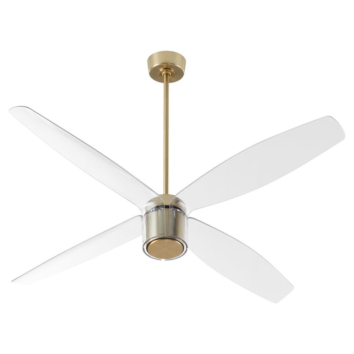 Quorum - 3-116-40 - 60"Ceiling Fan - Samaran - Aged Brass