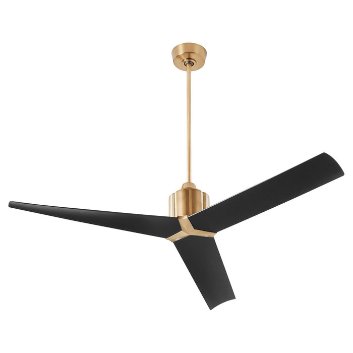 Quorum - 3-117-415 - 60"Ceiling Fan - Strato - Aged Brass
