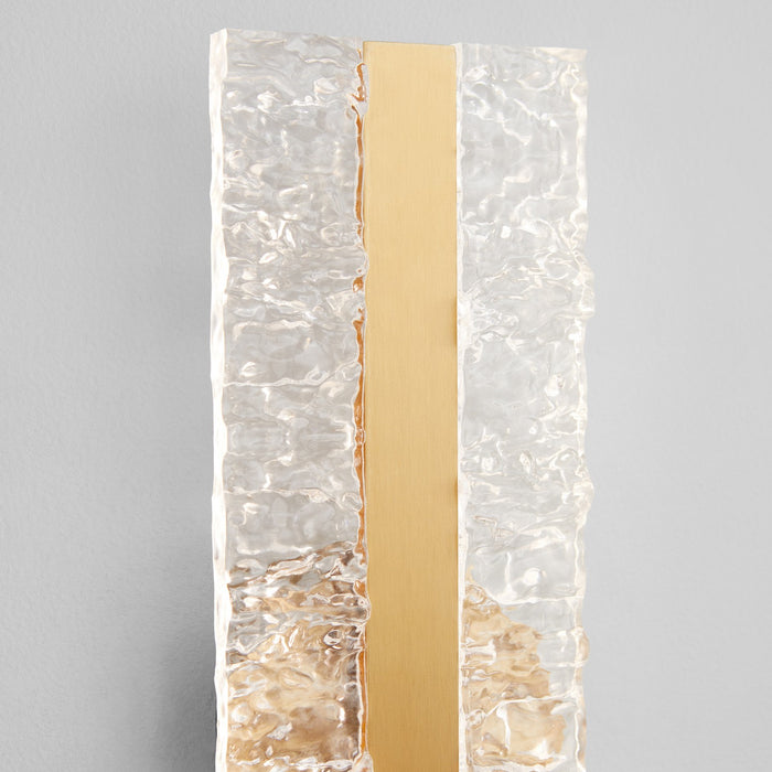 Oxygen - 3-420-40 - LED Wall Sconce - Landon - Aged Brass