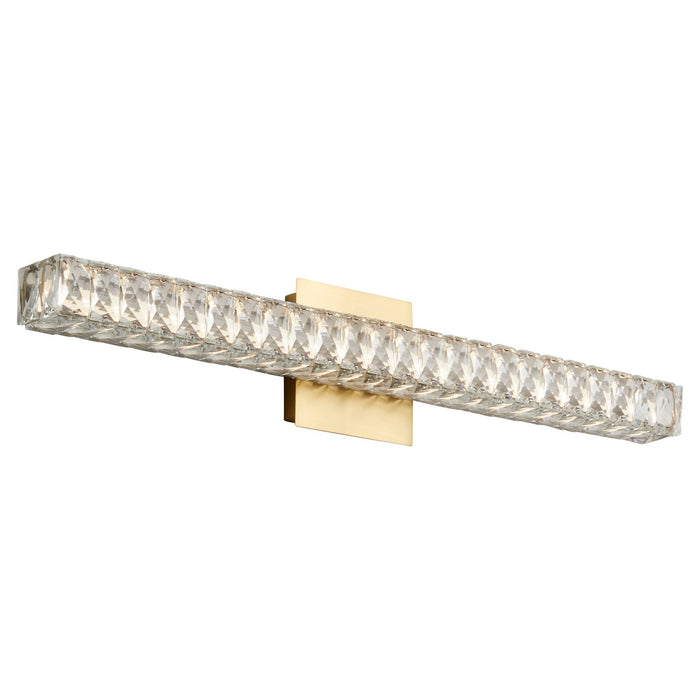 Quorum - 3-574-40 - LED Vanity - Élan - Aged Brass