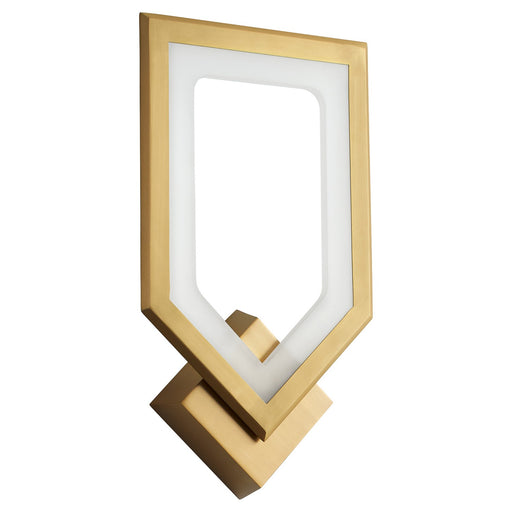 Quorum - 3-59-40 - LED Wall Sconce - Aegis - Aged Brass
