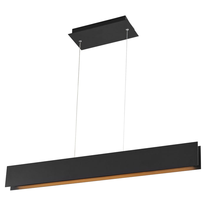 Oxygen - 3-6017-15 - LED Pendant - Brio - Black