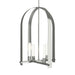 Hubbardton Forge - 131070-SKT-MULT-85-FD0462 - Four Light Pendant - Triomphe - Sterling