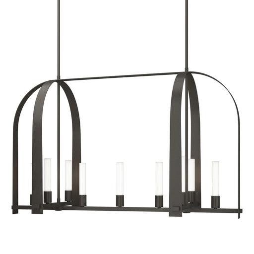 Triomphe Nine Light Pendant Dark Smoke