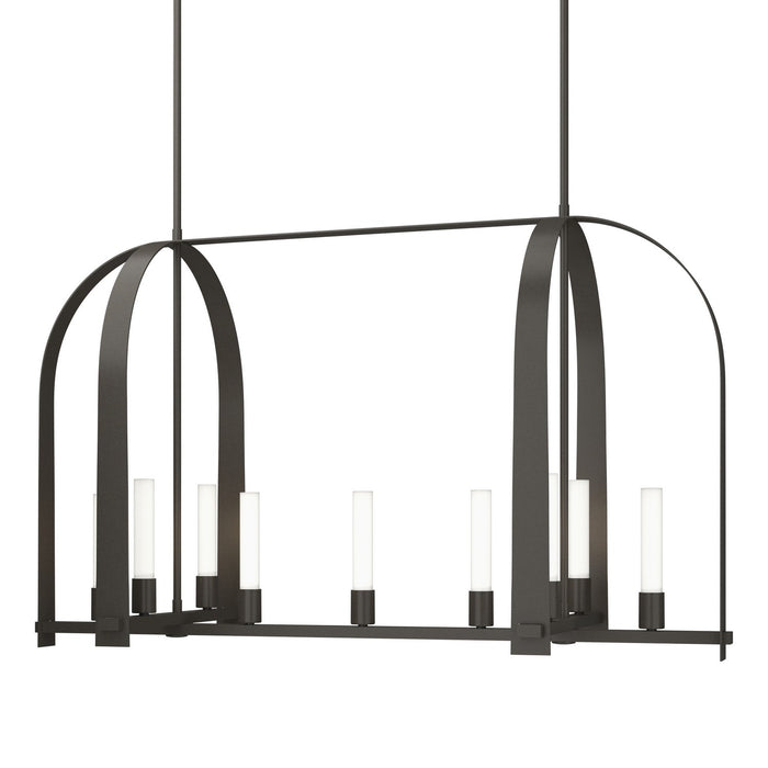 Hubbardton Forge - 131075-SKT-MULT-07-FD0462 - Nine Light Pendant - Triomphe - Dark Smoke