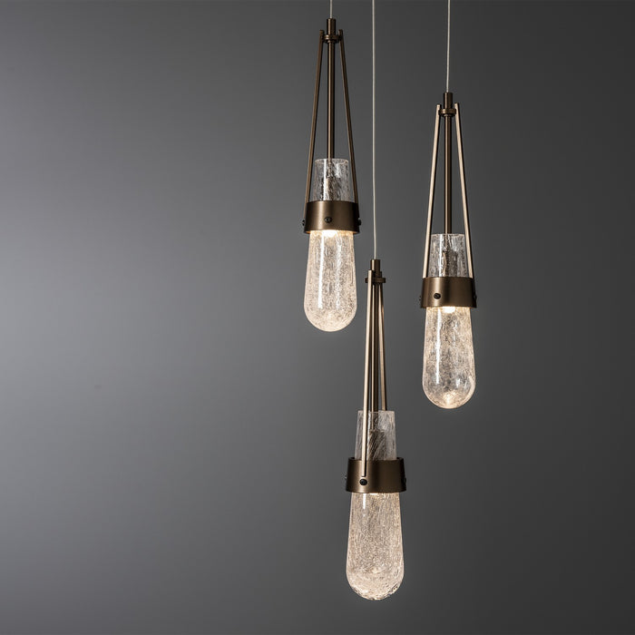 Hubbardton Forge - 131120-SKT-LONG-05-YG0434 - LED Pendant - Link - Bronze