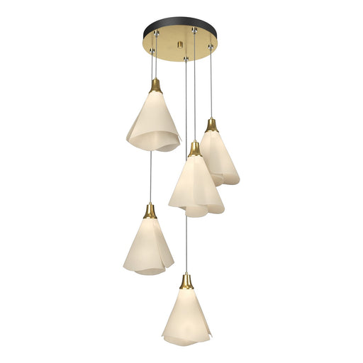 Mobius LED Pendant Modern Brass