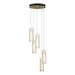Hubbardton Forge - 131124-SKT-STND-86-GG0065 - LED Pendant - Exos Glass - Modern Brass