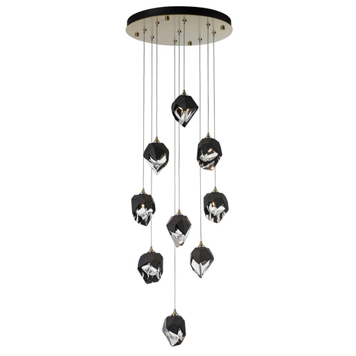 Chrysalis LED Pendant Modern Brass