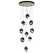 Hubbardton Forge - 131140-SKT-LONG-86-BP0754 - LED Pendant - Chrysalis - Modern Brass