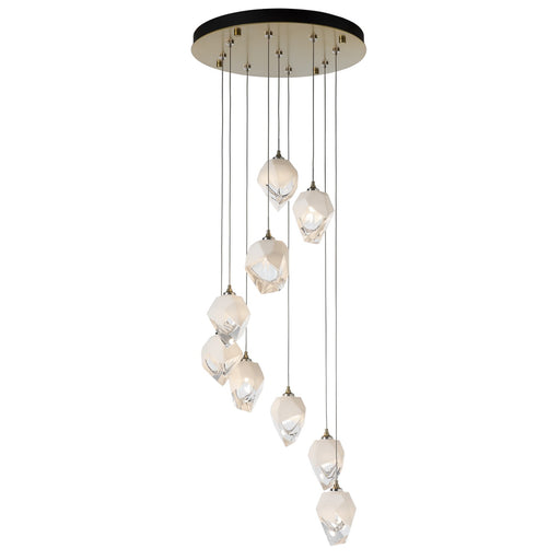 Chrysalis LED Pendant Modern Brass