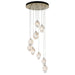 Hubbardton Forge - 131140-SKT-LONG-86-WP0754 - LED Pendant - Chrysalis - Modern Brass